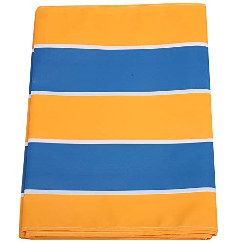 Oxford Cloth Teamwork Games Mat | 6m Weatherproof Foldable Activity Mat for Young Users/Adults | Group Running Race Mat for Team Building/Picnics/Obstacle Courses (Blue and Yellow 6m) von REXVTNS