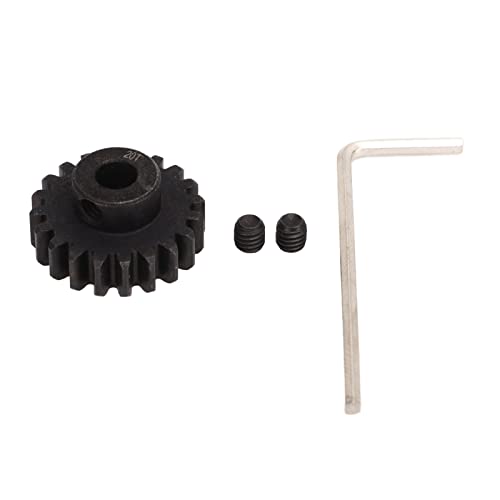 REXVTNS 20T 22mm RC Motor Pinion Gear | Strong Steel Protection for RC Cars/Trucks/Buggies | Upgrade Replacement with Hex Wrench & Screws REXVTNS 20T 22mm RC Motor Pinion Gear | Strong Steel Protection for RC Cars/Trucks/Buggies | Upgrade Replacement with Hex Wrench & Screws von REXVTNS