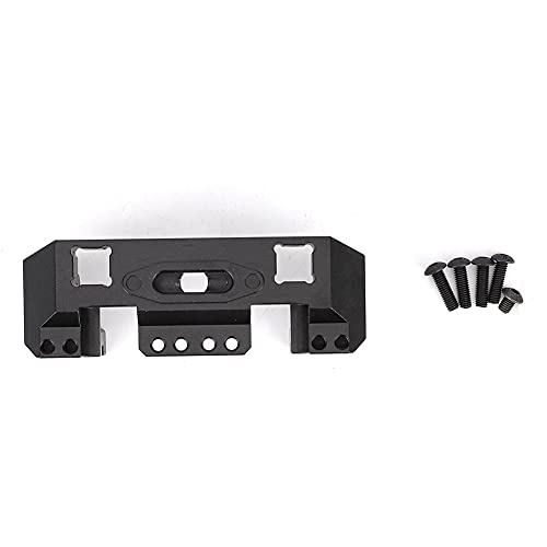 REXVTNS 25T Rolling Servo Mount | Aluminum Alloy Fixed Frame for RC Car Upgrades | CNC Accurate Machined Servo Winch Accessory | Compatible with 1/10 Scale Remote Control Cars (Black) von REXVTNS