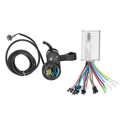 REXVTNS 350W Electric Scooter Controller Kit | 24V 36V 48V Brushless Motor Controller with LCD Color Screen | Replacement for Electric Vehicle/E - Scooter | Undervoltage & Overheat REXVTNS 350W Electric Scooter Controller Kit | 24V 36V 48V Brushless Motor Controller with LCD Color Screen | Replacement for Electric Vehicle/E - Scooter | Undervoltage & Overheat von REXVTNS