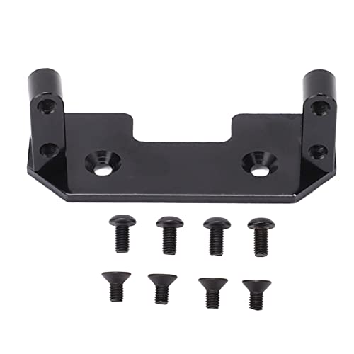 Aluminum Alloy Servo Mount Bracket | Sturdy Fix for Axial SCX10 1/10 RC Cars | Lightweight & Oxidation - Protected Servo Bracket/Steering Control Upgrade | 18g with 8 Screws von REXVTNS
