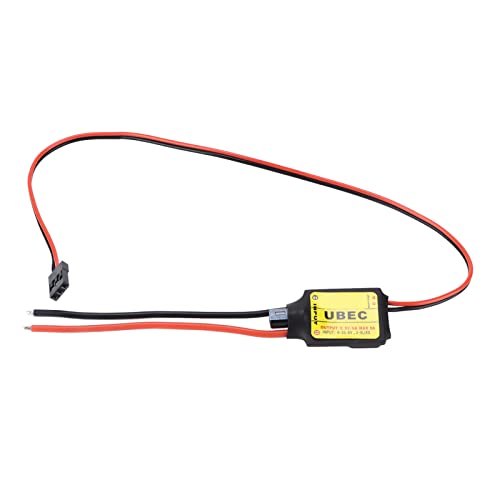 REXVTNS RC Airplane ESC 6A | 5.5V BEC Module with Overheat Protection | Fast Speed Synchronous Regulator for RC Devices/Drones | Reverse Polarity Protection REXVTNS RC Airplane ESC 6A | 5.5V BEC Module with Overheat Protection | Fast Speed Synchronous Regulator for RC Devices/Drones | Reverse Polarity Protection von REXVTNS