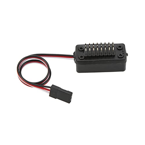 RC Car CH3 Three Channel Extender | 8 - Port Hub for Remote Control Switch/Illumination | Boost & Stable Voltage | Sturdy Plastic, 242mm RC Car CH3 Three Channel Extender | 8 - Port Hub for Remote Control Switch/Illumination | Boost & Stable Voltage | Sturdy Plastic, 242mm von REXVTNS