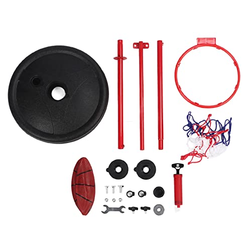 REXVTNS Schwimmender Basketball -Reifen mit Verstellbarer Höhe - vielseitiges Pool -Basketballspiel für alle Altersgruppen, bestehend aus PVC -Material für sicheres und lustiges von REXVTNS