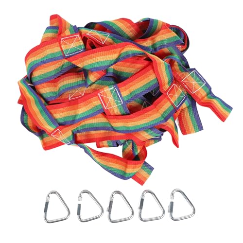 REXVTNS Youngster Climbing Net 57 X 72 Inch | High Load Capacity 250kg | Outdoor Climbing Rope Ladder for Youngsters/Backyard/Playground | PP Fiber & Secure - Grip Design von REXVTNS