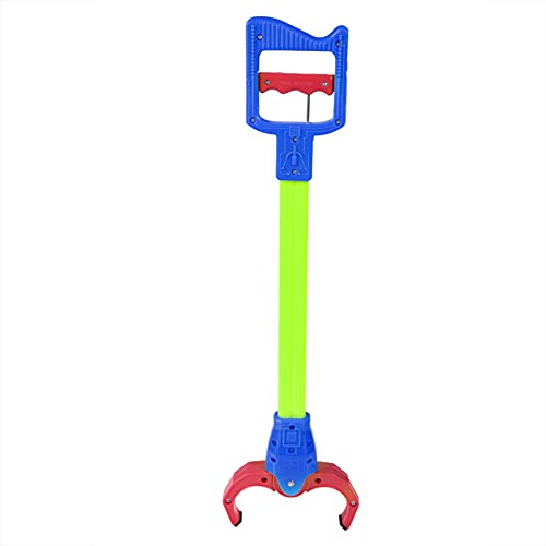 REXVTNS Youngsters Claw Grabber Toy | Flexible Hand Claw for Collecting Items/Tricky Spots | Clicking Sound Fun & Educational Present for Young Ones | Sturdy Plastic Design, Green & Pink (Yellow) von REXVTNS