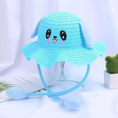 REYOK Kinder Sonnenhut mit Beweglichen Ohren, Mütze mit Wackelohren, Tier Hase Ohren Hut, Hasenohren Hut, für Spielzeug Geburtstags Weihnachts Geschenk Cosplay Blue REYOK Kinder Sonnenhut mit Beweglichen Ohren, Mütze mit Wackelohren, Tier Hase Ohren Hut, Hasenohren Hut, für Spielzeug Geburtstags Weihnachts Geschenk Cosplay Blue von REYOK