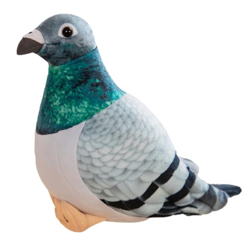 Tierische Plüschpuppen Taube Plüschtier Kuscheltier Taube Vogel Plüschtier Puppe Für Kinder Stofftier Taube Geeignet Für Jungen Mädchen Geburtstagsgeschenk Lustige Spielkameraden Zimmer Dekoration 20c Tierische Plüschpuppen Taube Plüschtier Kuscheltier Taube Vogel Plüschtier Puppe Für Kinder Stofftier Taube Geeignet Für Jungen Mädchen Geburtstagsgeschenk Lustige Spielkameraden Zimmer Dekoration 20c von REYOK