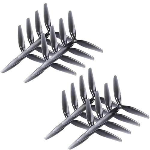 Fit For Suitable Kompatibel mit 7-Zoll-Drohnenzubehör, verwendet Kompatibel mit 7040 3-Blatt-7X4X3-Polycarbonat-Propellern. (10 Paar) von REwNXA