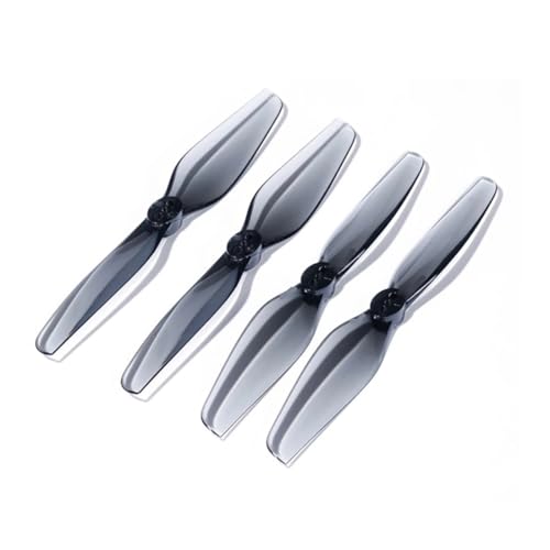 Geeignet für 10,2 cm (4 Zoll) 4025 grauer 5 mm Schaft, 1,7 g, 4 x 2,5 Polycarbonat, CW-Ccw-Drohne (8 Paar) von REwNXA