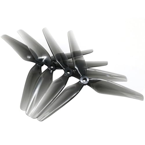Geeignet für 20,3 cm große unbemannte Luftfahrzeuge mit mehreren Rotoren (2 CW + 2CCW), kompatibel mit 8 x 4 x 3 8040 3-Blatt-Propellern aus schwarzem Fiberglas-Nylon. (2 Paar) von REwNXA