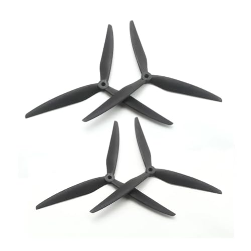 Geeignet für 25,4 cm (10 Zoll) 1050-3 Propeller, kompatibel mit 3-Blatt-1050-Fiberglas-Carbon-Nylon-Propellern. (2 Paar) von REwNXA
