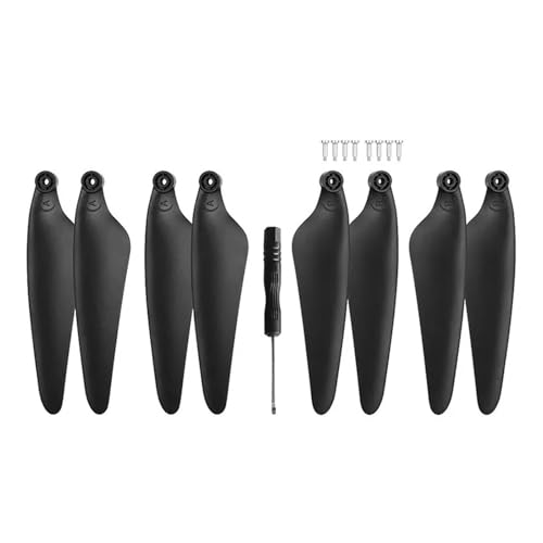Geeignet für H117S RC Drohnen-Zubehör, verwendet für 2 Paar Propeller, CW CCW, Ersatzrequisiten, Schnellwechsel-Paddelpropeller von REwNXA