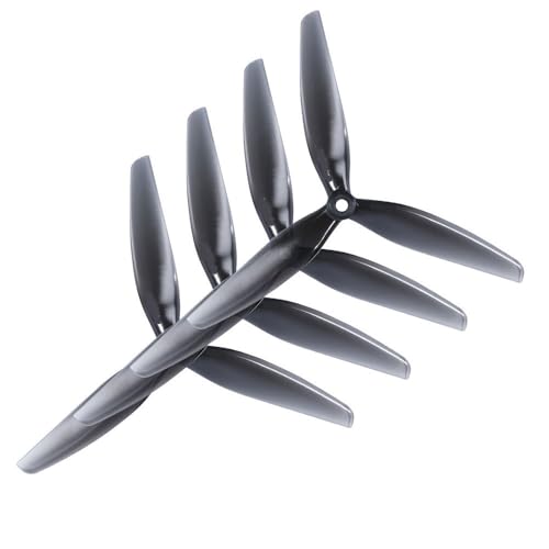 Passend für geeignet Kompatibel mit ferngesteuertem Drohnenzubehör, 7 x 4 x 3 7040, 17,8 cm (7 Zoll), drei Klingen, kompatibel mit 2806,5 Motoren (2 Paar) von REwNXA