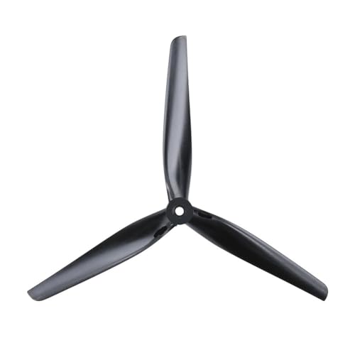 Passend für geeignet mit 1050 10 x 5 x 3 9050 9 x 5 x 3 CW CCW, kompatibel mit 25,4 cm 22,9 cm 3-flügeligen, schwarzen, karbonverstärkten Nylon-Propellern (8 Paar/16 Stück) (9 x 5 x 3) von REwNXA