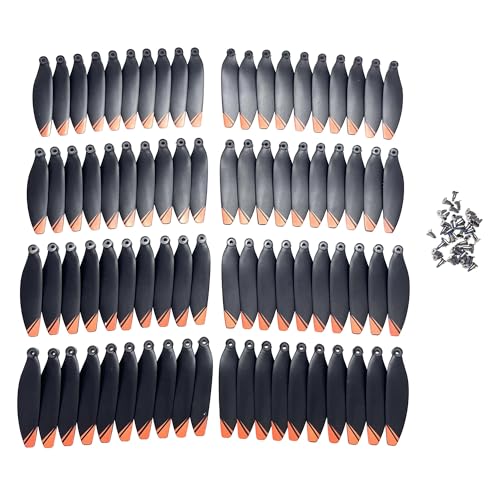 REwNXA Geeignet für S119 bürstenlose Motordrohne, Hindernisvermeidung, zusammenklappbares RC-Quadcopter-Zubehör (80 Stück) von REwNXA