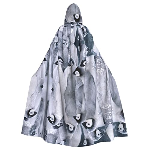 RFSHOP Niedlicher Pinguin-Umhang mit Kapuze, Umhang für Halloween, Weihnachten, Cosplay-Kostüme für Männer und Frauen, Erwachsenenkostüm RFSHOP Niedlicher Pinguin-Umhang mit Kapuze, Umhang für Halloween, Weihnachten, Cosplay-Kostüme für Männer und Frauen, Erwachsenenkostüm von RFSHOP