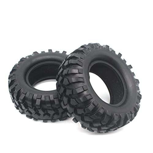 RFVBG 1:10 RC-Modellauto im Maßstab 1:10, Klettern, Felskriechen, Gummireifen, Durchmesser 1,9 Zoll, Reifen 11710810296mm, superweicher Kiesreifen RC-Autoreifen(96MM-2PC) von RFVBG