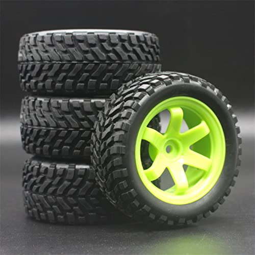 RFVBG 4 Stück 1/16 RC On-Road Rallye-Reifen 75 mm, for HSP, 94123 94122 RC-Autoreifen(703-7004) von RFVBG