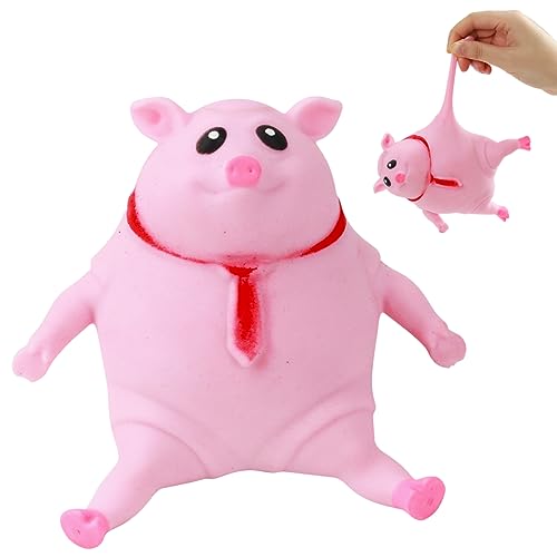 Stress Schwein Stress Spielzeug, Anti Stress Schwein Rosa, Antistress Spielzeug Squishy Pig, Squishy Squeeze Toys, Fidget Toys, Sensorik Autismus Spielzeug Splashy Piggy für Kinder Erwachsener Stress Schwein Stress Spielzeug, Anti Stress Schwein Rosa, Antistress Spielzeug Squishy Pig, Squishy Squeeze Toys, Fidget Toys, Sensorik Autismus Spielzeug Splashy Piggy für Kinder Erwachsener von RHHGHY