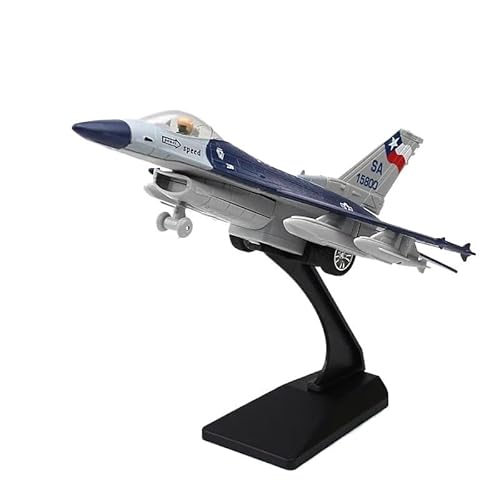 1/100 Für F-16 Sound Und Licht Pull-Back Militär Miniatur Metall Modell Kämpfer 1/100 Für F-16 Sound Und Licht Pull-Back Militär Miniatur Metall Modell Kämpfer von RHUIMEI