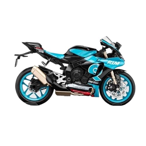 1/12 Für R1M Motorradmodell Legierung Druckguss(Green) von RHUIMEI