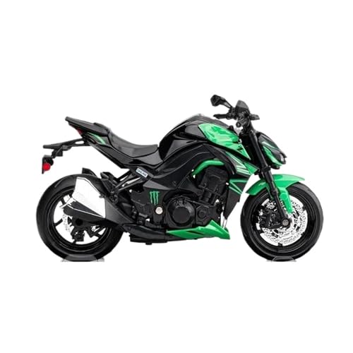 1/12 Für Z1000 Legierung Druckguss Motorrad Modell(Green) von RHUIMEI