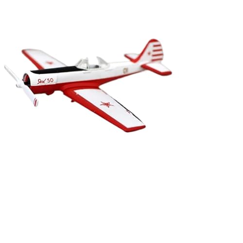 1/144 Für Yak 50 Kämpfer Retro Trainer Flugzeug Klassische Simulation Legierung Modell von RHUIMEI