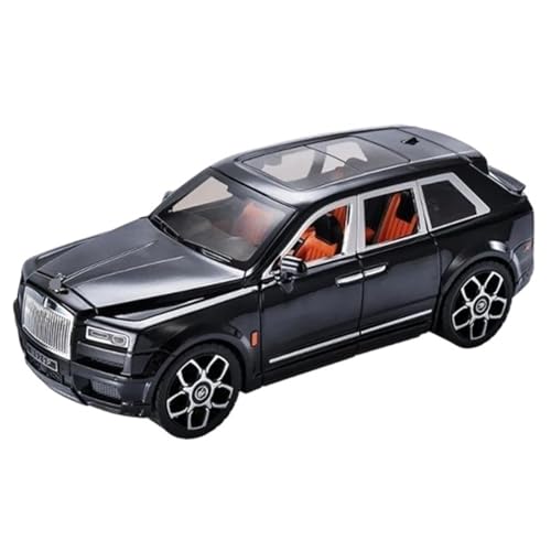 1/20 Für SUV Cullinan Legierung Luxus Auto Modell Druckguss Metall Spielzeugauto(Black) von RHUIMEI