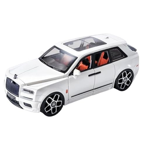 1/20 Für SUV Cullinan Legierung Luxus Auto Modell Druckguss Metall Spielzeugauto(White) von RHUIMEI