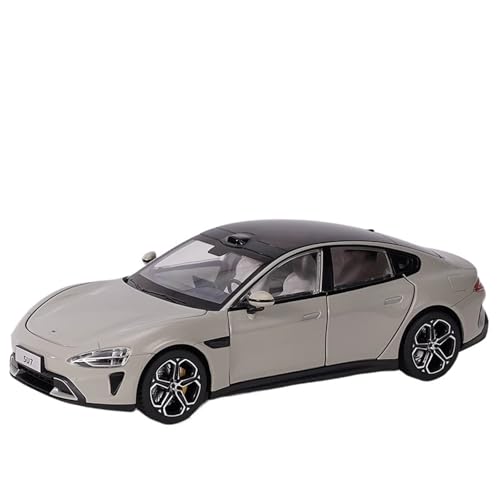 1/24 Für 2025 Neue SU7 Auto Modell Volle Tür Legierung Racing Ornamente(Chrome) von RHUIMEI