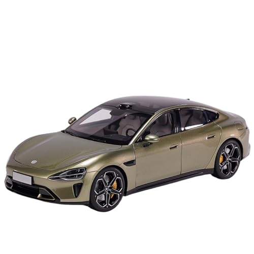 1/24 Für 2025 Neue SU7 Auto Modell Volle Tür Legierung Racing Ornamente(Green) von RHUIMEI
