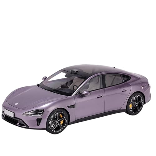 1/24 Für 2025 Neue SU7 Auto Modell Volle Tür Legierung Racing Ornamente(Purple) von RHUIMEI