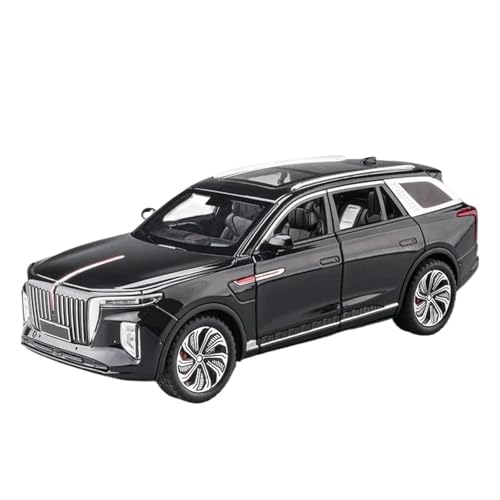 1/24 Für E-HS9 SUV Legierung Automotive Druckguss Metall Modell(Black) von RHUIMEI