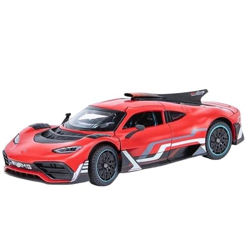 1/24 para UNO Modelo De Aleación Coche De Juguete Coche Convertible Regalo Adorno Coleccionable(Red) von RHUIMEI