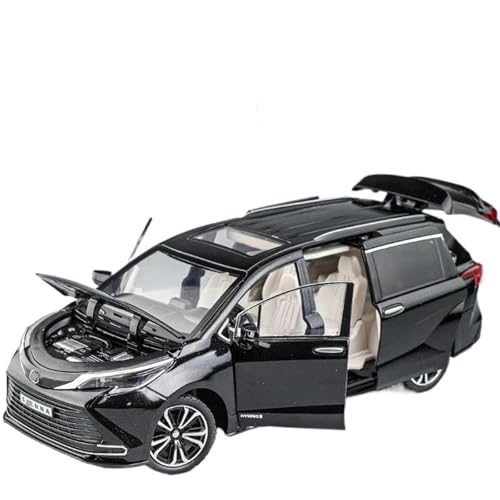 1/24 Für Sienna MPV Legierung Druckguss Spielzeug Auto Modell Sammlung Präsentieren(Black) 1/24 Für Sienna MPV Legierung Druckguss Spielzeug Auto Modell Sammlung Präsentieren(Black) von RHUIMEI