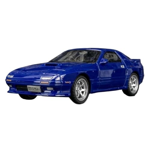 1/32 For RX7 Druckguss Legierung Modell Auto Simulation Sound Und Lichter Ornamente (Blau) von RHUIMEI