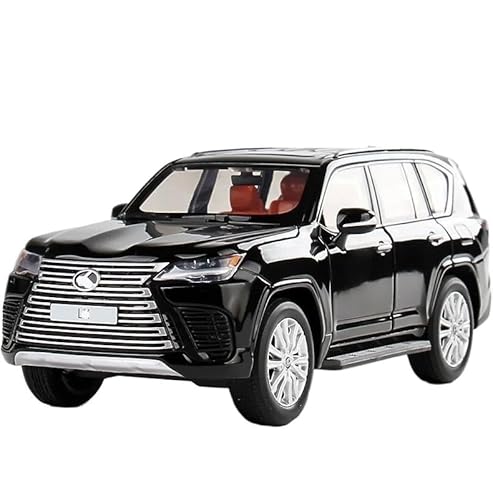 1/32 Für LX600 SUV Sport Auto Spielzeug Druckguss Legierung Modell Spielzeug(Black) von RHUIMEI