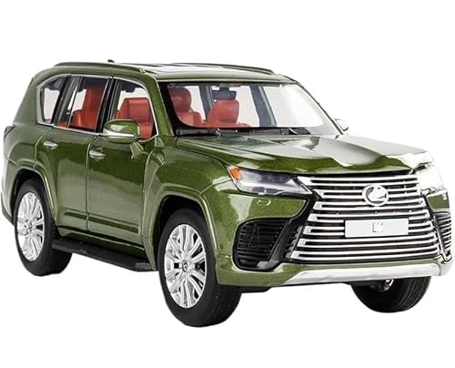 1/32 Für LX600 SUV Sport Auto Spielzeug Druckguss Legierung Modell Spielzeug(Green) von RHUIMEI