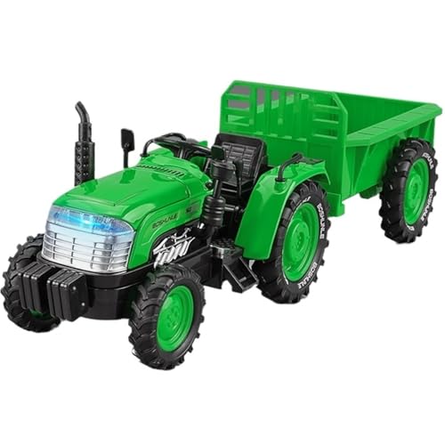 1/32 Für Legierung Eimer Traktor Simulation Engineering Transport Fahrzeug(Green) von RHUIMEI