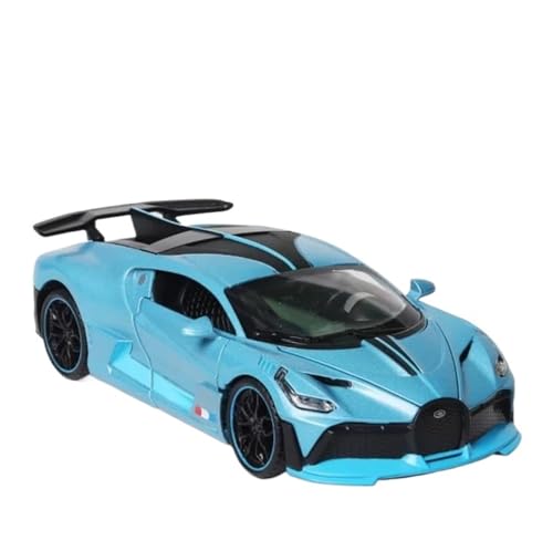 1/32 Für Legierung Spielzeug Auto Modell Divo Spielzeug Auto Mit Lichter Spielzeug Weihnachten Geschenk(Blue) von RHUIMEI