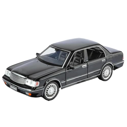 1/32 für Crown Metal Die-casting Car Model Simulation Sound And Light Ornaments (Black) von RHUIMEI