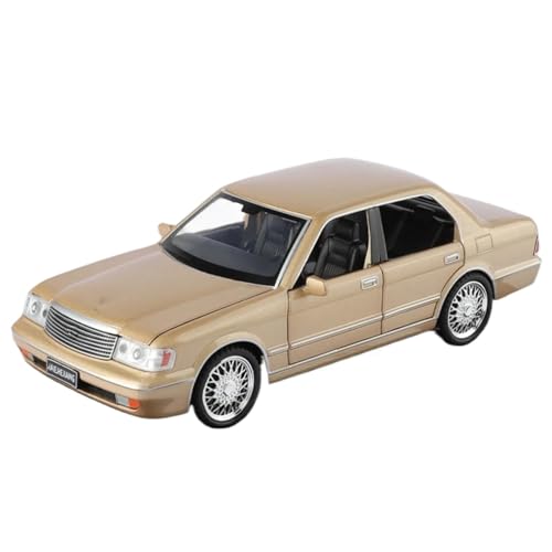 1/32 für Crown Metal Die-casting Car Model Simulation Sound And Light Ornaments (Gold) von RHUIMEI
