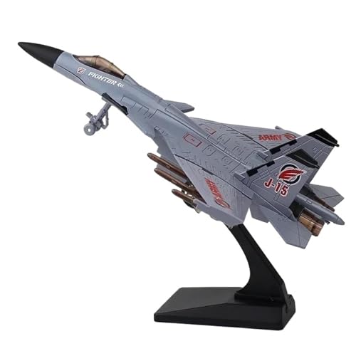 1/72 Für J-15 Fighter Militärmodell Fighter Alloy Sound Und Licht Hohe Simulation Legierung Ornamente(Chrome) von RHUIMEI