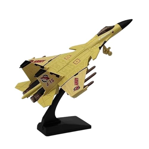 1/72 Für J-15 Fighter Militärmodell Fighter Alloy Sound Und Licht Hohe Simulation Legierung Ornamente(Gold) von RHUIMEI
