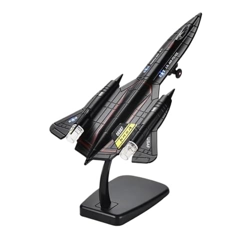 1/72 Für SR-71 Blackbird Aufklärungskämpfer Modell Sound Und Licht Ornamente(Black) von RHUIMEI