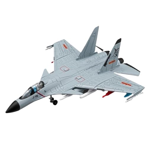 1/89 Für Flying Shark J-15 Legierung Stealth Fighter Flugzeug Modell Metall Kämpfer Modell Ornamente(Gray) von RHUIMEI