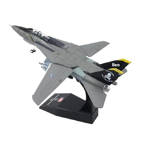 1: 100 Für F-14 Super Flanker Jet Fighter Druckgusslegierung Kampfflugzeugmodell Sammlermodell 1: 100 Für F-14 Super Flanker Jet Fighter Druckgusslegierung Kampfflugzeugmodell Sammlermodell von RHUIMEI