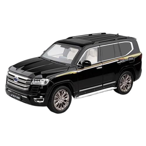 1: 18 Für Land Cruiser LC300 SUV Legierung Auto Druckguss Modell Spielzeug Geburtstag Geschenk(Black) von RHUIMEI