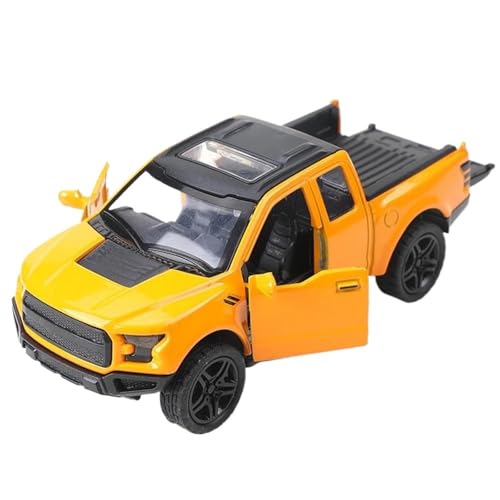 1: 36 Für Legierung Off Road Auto Modell Junge Kuchen Geschenk Schmuck(Yellow) von RHUIMEI